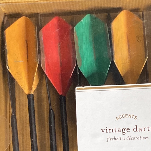 Pottery Barn Rustic Vintage Decorative Accent Darts Vase Filler 🎯 - Picture 4 of 12